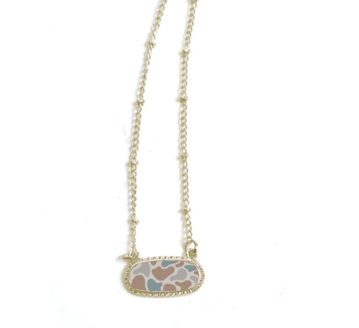 Camo Necklace